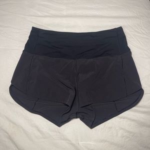 Lululemon Speed up High Rise Lined Short 2.5”